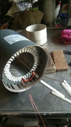 how to rewind electric motor