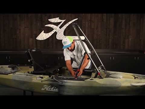 Hobie 2019+ Outback Kayak: Standing H-Bar Installation