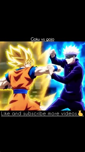 |Goku vs Gojo|Mass Battle Goosebumps scene|