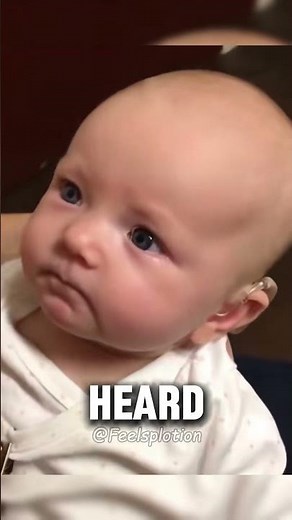 This Baby Heard Sound For The First Time Ever!