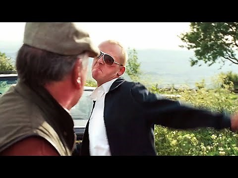 Punching Old People | Hot Fuzz | CLIP