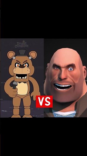 Freddy Fazbear vs TF2 Heavy , Who is Best? #scatman #tf2 #heavy #fnaf #freddyfazbear #sfm #animation