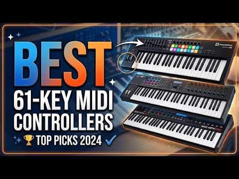 TOP 5 Best 61 Key Midi Controllers 2026