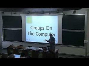 Alexander HULPKE - Computational group theory, cohomology of groups and topological methods 1