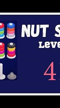Nut Sort Level 419 Walkthrough | Nuts Sort Level 419