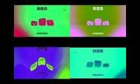 Mix of 4 videos from youtube : CBeebies Logo 2023 Effects-parison 1
