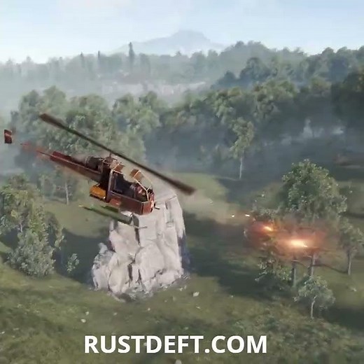 Rust - Attack helicopter