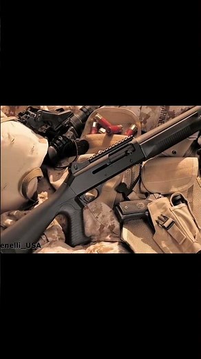 Benelli M4 semi-automatic shotgun
