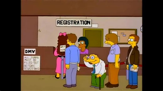 'Stupid driving test at the stupid DMV where stupid Patty and stupid Selma work! Sometimes I think God is teasing me.. just like he teased Moses in the desert.' - "Tested", Homer! God "tested" Moses. And try to be nice to my sisters. It's very hard on me to have you fighting all the time. 'Oh, Okay Marge, I'll get along with them. Then, I will hug some snakes... yes! Then, I will hug and kiss some poisonous snakes.' 'Now THAT's sarcasm.' (S6 E17 - 'Homer vs. Patty and Selma') | The Simpsons & Fu
