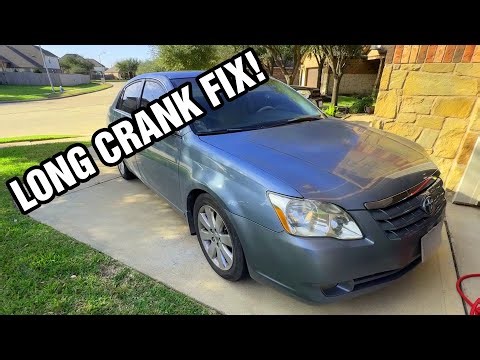 Toyota Avalon Long Start Problem FIXED (2GR-FE)