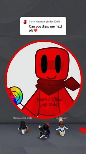 I draw Your PFP on Roblox! #roblox #art #drawing