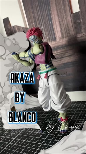 SHFiguarts Akaza vs KO Revoltech Venom @BLANCO. was cooking with the lyrics #shfiguarts #akaza #blanco #figtok #demonslayer