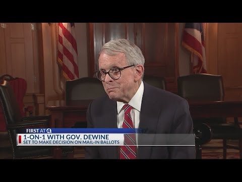 Gov. DeWine says mail-in ballots decision coming soon