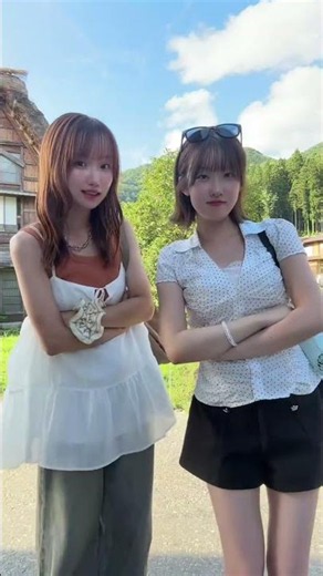岐阜県に来たけど夏感じられて最高‼️岐阜白川郷自然界隈観光スポットおすすめスポット