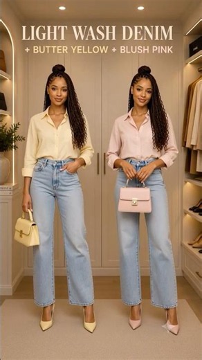 Fashion Secret #19 ✨| The Best Colors to Wear with Every Denim Wash
