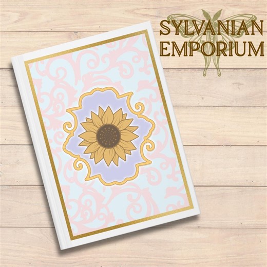 12 Dancing Princesses Birth Flower Notebook - Hardcover Whimsical Enchanted Journal 128 Lined Pages (5x7in) - Etsy