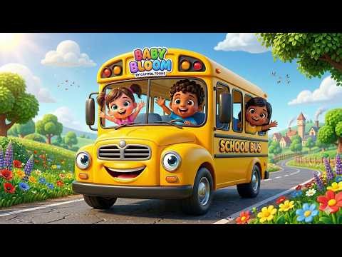 Wheels on the Bus | Baby Bloom Rhymes & Kids Songs