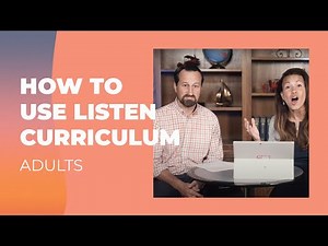 Listen Adult Training | Bible Engagement Project