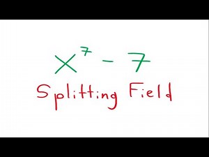 Splitting field of x^7-7
