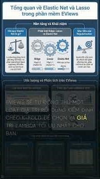 EViews: Hồi quy Elastic Net #econometrics