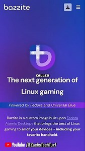 scarecode | Meet Bazzite: The Future of Linux Gaming OS Bazzite is here to revolutionize Linux gaming! 🎮 With its sleek Steam Deck-inspired UI,... | Instagram