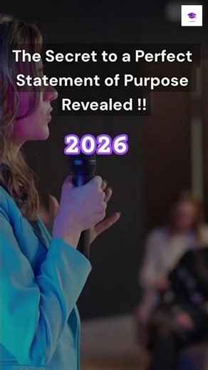 The Secret to a Perfect Statement of Purpose Revealed! #admissions #sopwriting #academicsuccess