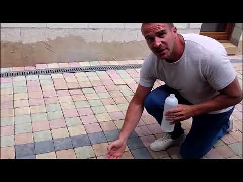 Protège terrasse, pavé uni, pierre et béton - Hydrofuge - Imperméabilisant - Nanoprotection