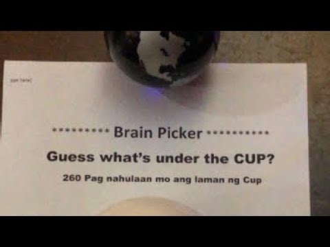 Brain Picker Challenge | what’s in the Cup is fun #live