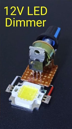 12V LED Dimmer Circuit