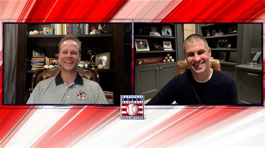 Morneau congratulates Joe Mauer