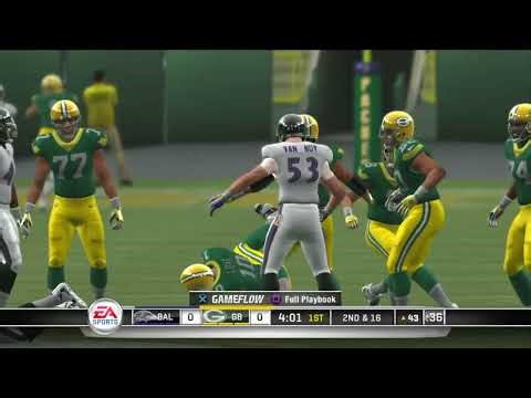 Reborn Sports Network Presentation - MADDEN 11 MOD Ravens v Packers (Part 1/5)