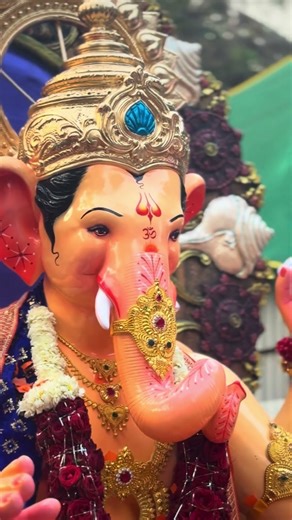 पालखी निघाली राजाजी 🙏✨ #lalbaugcharaja #hindufestival #love #siyaram #mumbaicheganpati