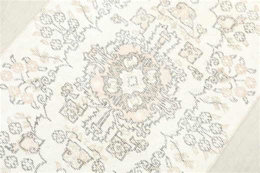 Handwoven Wool Runner Rug, Beige Gray Turkish Oushak, Entryway Decor - Etsy