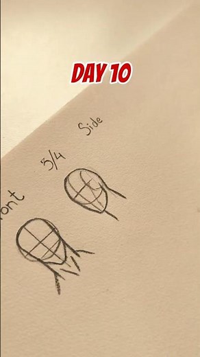 How to Draw Heads from Any Angle✏️ #tutorials #howtodraw #sketch #head #fyppppp
