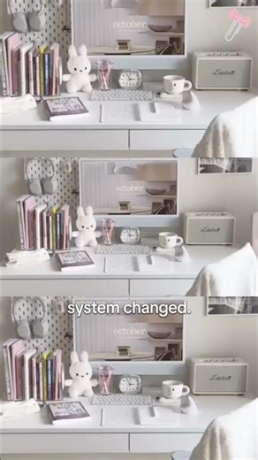 POV: You reorganize your desk instead of studying 😭 #deskorganization #studentlife