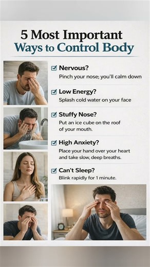 5 Most Important Ways to Control Your Body | Science Based Body Control Tips #