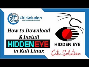 How to Install HiddenEye on Kali Linux || Download HiddenEye Fixed Error | Citi Solution