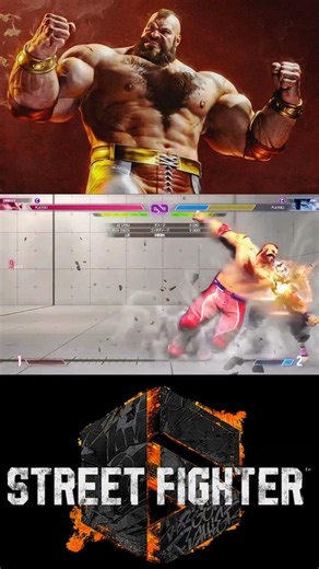 sf6🔥 Zangief 100% Death Combo with Dodge attack #sf6 #capcom #arcade #retro #combovideo #arcadegamin