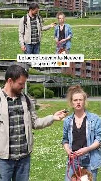 Did the Louvain-la-Neuve lake disappear? 🤯🇧🇪