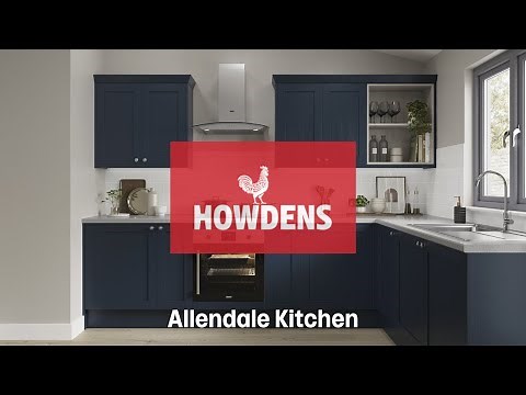 Howdens Allendale Shaker Kitchen Range