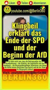 🚨#Bürgergeld #Krankenkassen #Beitragszahler #Sozialsystem #Gerechtigkeit #SPD #Klingbeil #bürgergeld