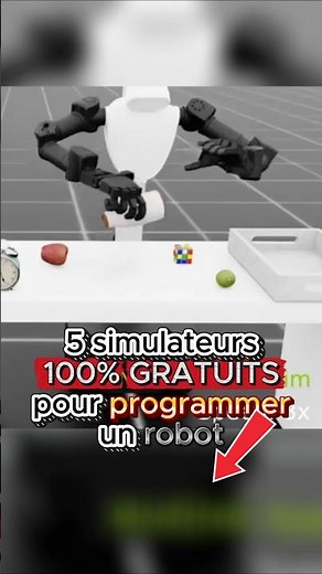 5 simulateurs 100% GRATUITS pour programmer un Robot 🤖 #robot #ia