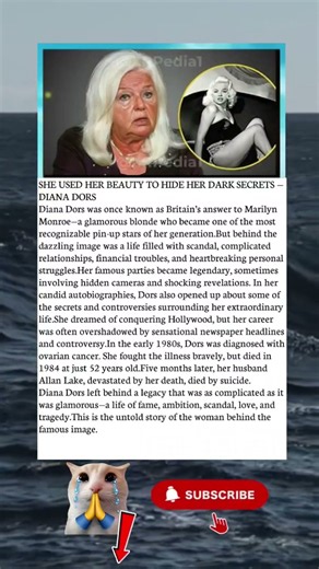 Diana Dors: The Dark Secrets Behind Britain’s Marilyn Monroe 💔 | Untold Story