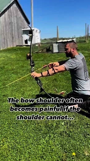 If the bow shoulder can’t withstand repetitive load, mechanical breakdown occurs and pain often follows. Think of the bow shoulder like a tree trunk with its roots - it must consistently bear load and repeatedly withstand stresses from different directions. The entire shoulder girdle and arm must remain solid to keep the integrity of the system, just like a tree trunk with its roots. Our training programs and processes fix these problems, prevent future problems, and move the archer towards soli