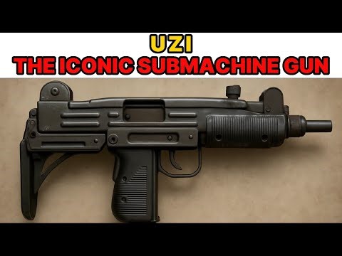 UZI: The iconic submachine gun.
