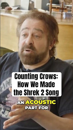 Adam Duritz explains how Counting Crows made “Accidentally in Love” #countingcrows #shrek #shrek2