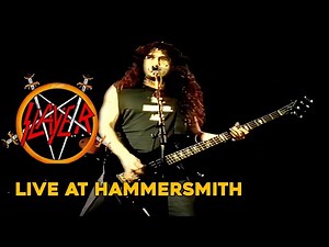 Slayer – Live at Hammersmith (1988 TV) [HD Remastered]