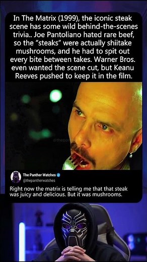 They Almost Cut This Iconic Steak Scene | The Matrix (1999)