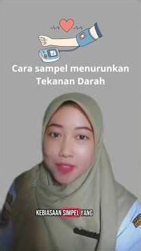 Tensi turun tanpa obat ✨️ #shorts #edukasi #edukasikesehatan #tekanandarahtinggi
