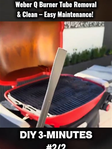 Weber Q Burner Tube: Simple Removal & Cleaning Tips